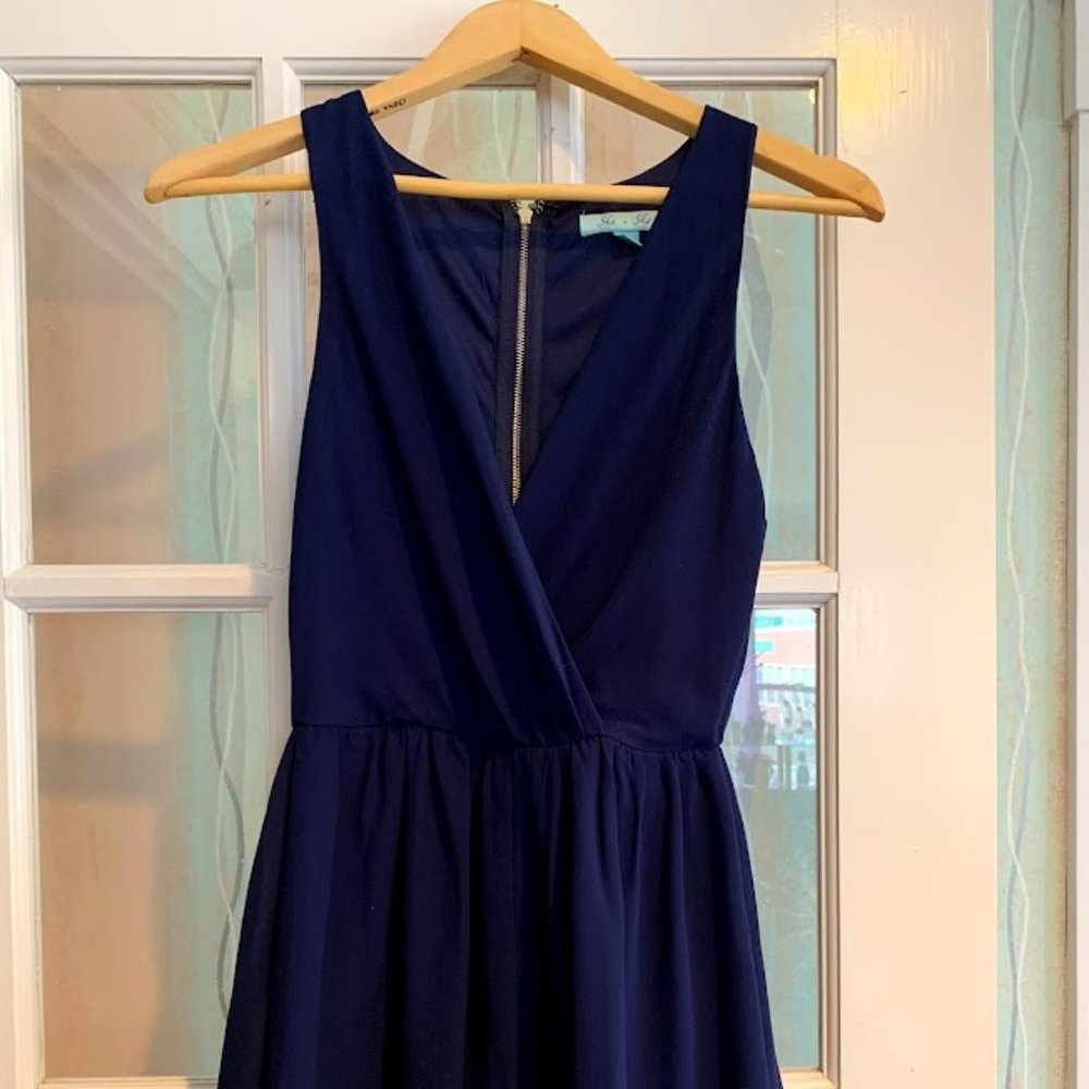 Navy Romper - Size S - Never worn!